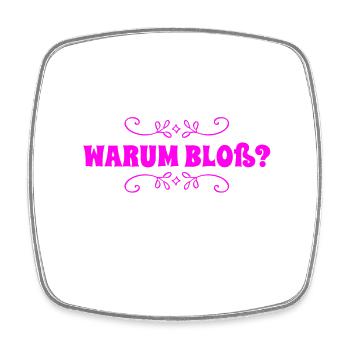 wie kann das sein? - Viereckiger Kühlschrankmagnet - Weiß - Vorne