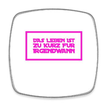 mach es gleich - Viereckiger Kühlschrankmagnet - Weiß - Vorne