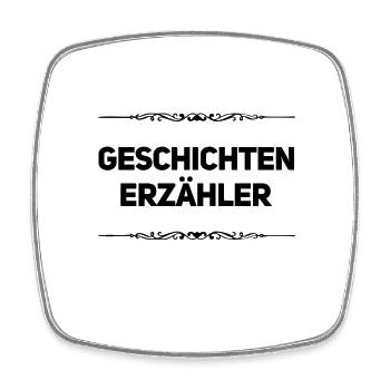 Märchen gehen immer - Viereckiger Kühlschrankmagnet - Weiß - Vorne