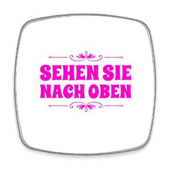 der Blick in die Höhe - Viereckiger Kühlschrankmagnet - Weiß - Vorne