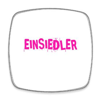 ich bin ein Einsiedler - Viereckiger Kühlschrankmagnet - Weiß - Vorne