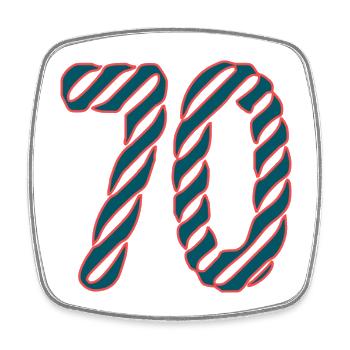 ANNIVERSARY. HAPPY BIRTHDAY. HAPPY BIRTHDAY. - Square fridge magnet - white - Front