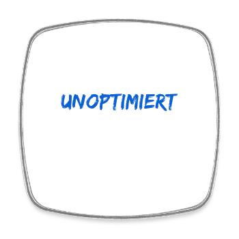 I want to optimize myself - Square fridge magnet - white - Front