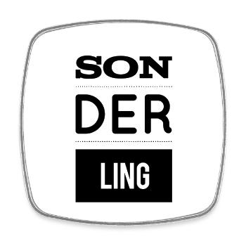 I'm special - Square fridge magnet - white - Front
