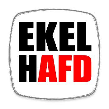 ekelhafd - Viereckiger Kühlschrankmagnet - Weiß - Vorne