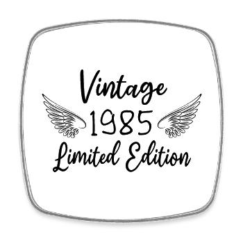 Anniversaire 1985 né en 1985 meilleure année 1985 - Magnet carré - blanc - Devant