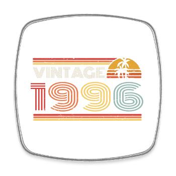 1996 Limited Edition Geburtstag Outfit 1996 vintag - Viereckiger Kühlschrankmagnet - Weiß - Vorne