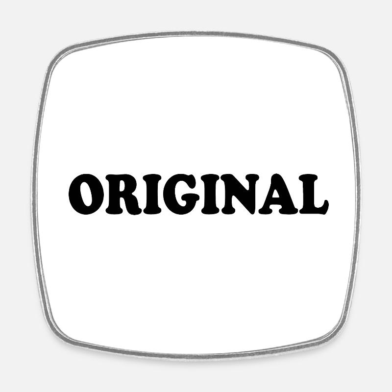 Original - Magnet carré - blanc