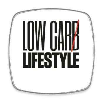 Low Car Lifestyle Auto Tuning - Viereckiger Kühlschrankmagnet - Weiß - Vorne