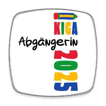 Kindergarten Graduate 2025 - Kindergarten Farewell - Square fridge magnet - white - Front