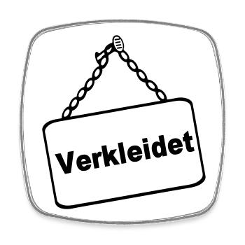 Party Shirt ,Feiern , Karneval, Verkleidet(25) - Viereckiger Kühlschrankmagnet - Weiß - Vorne