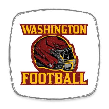 Washington Football Team - Viereckiger Kühlschrankmagnet - Weiß - Vorne