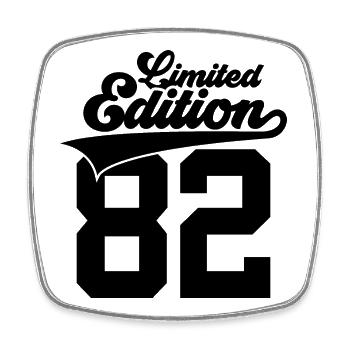 44E ANNIVERSAIRE 1982 ÉDITION LIMITÉE 82 - Magnet carré - blanc - Devant