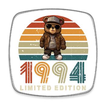 Édition limitée 1994 année de construction anniversaire vintage - Magnet carré - blanc - Devant