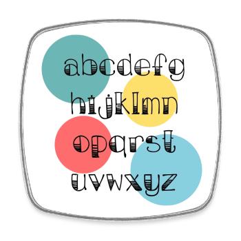 MISTRESS. THANK YOU. THANK YOU MISTRESS. MISTRESS - Square fridge magnet - white - Front