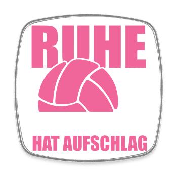 Volleyball Coach Gifts Volleyball Player - Square fridge magnet - white - Front