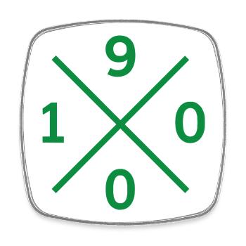 1900 Mönchengladbach Fan Hoodie, T-Shirt, Kissen - Viereckiger Kühlschrankmagnet - Weiß - Vorne