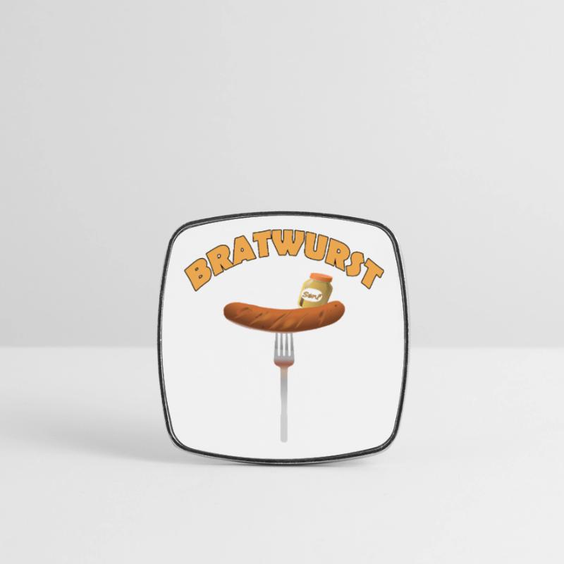 Bratwurst Square fridge magnet
