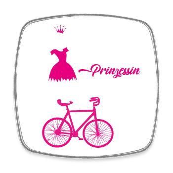 Artistic cycling, artistic cycling, indoor cycling - Square fridge magnet - white - Front
