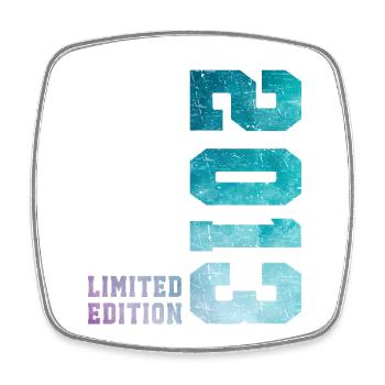 2013 Limited Edition 13 Years Anniversary - Square fridge magnet - white - Front