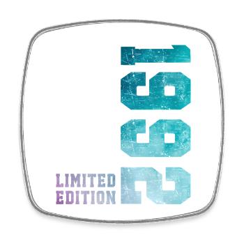 1992 Édition Limitée 34 ans anniversaire - Magnet carré - blanc - Devant