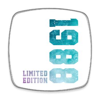 1988 Limited Edition 38 Years Anniversary - Square fridge magnet - white - Front