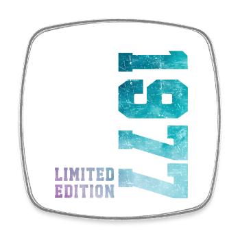 1977 Édition Limitée 49 ans anniversaire - Magnet carré - blanc - Devant