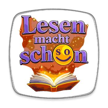 Lesen macht (so so) schön - Viereckiger Kühlschrankmagnet - Weiß - Vorne