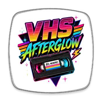 This Is My 80's Costume 80er Jahre - Viereckiger Kühlschrankmagnet - Weiß - Vorne