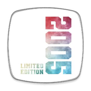 21st Birthday Limited Edition 2005 Vintage 2005 - Square fridge magnet - white - Front
