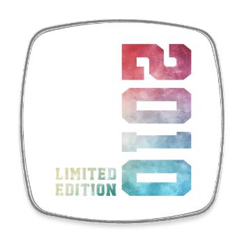 16e anniversaire Édition limitée 2010 Vintage 2010 - Magnet carré - blanc - Devant