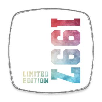 29. Geburtstag Limited Edition 1997 Jahrgang 1997 - Viereckiger Kühlschrankmagnet - Weiß - Vorne