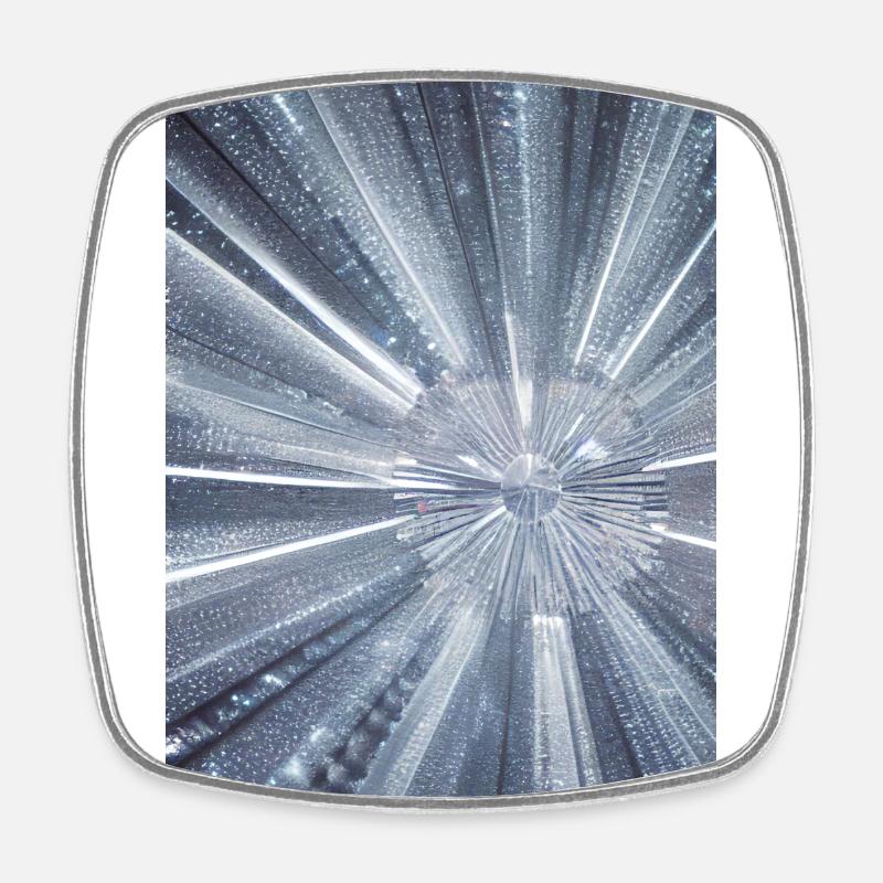 Diamond - Square fridge magnet - white
