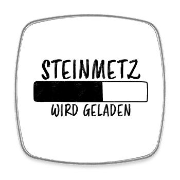 Steinmetz Spruch Beruf Lustiges Steinmetz Geschenk - Viereckiger Kühlschrankmagnet - Weiß - Vorne