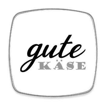 gute  - Viereckiger Kühlschrankmagnet - Weiß - Vorne