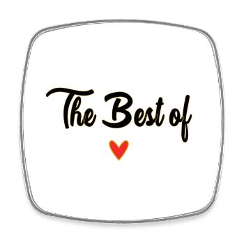 PAPOUNET. DAD. FATHER'S DAY. HAPPY FATHER'S DAY - Square fridge magnet - white - Front