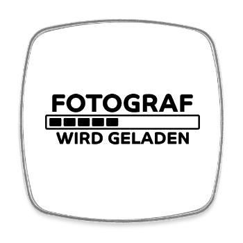 Fotograf Spruch Foto Lustiges Fotograf Geschenk - Viereckiger Kühlschrankmagnet - Weiß - Vorne