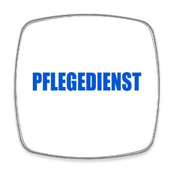 Nursing - Square fridge magnet - white - Front