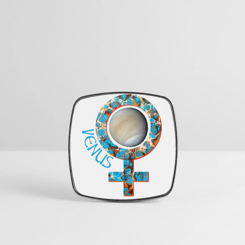 venus e 276 Square fridge magnet