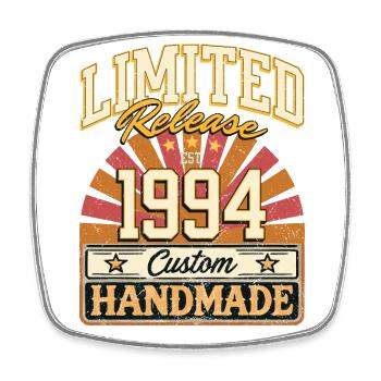 Limited 1994 Lustige Sprüche Geschenk Geburtstag - Viereckiger Kühlschrankmagnet - Weiß - Vorne