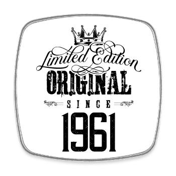 1961 Limited Edition - Square fridge magnet - white - Front