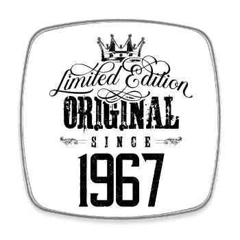 Édition limitée 1967 - Magnet carré - blanc - Devant