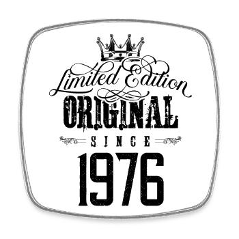 Édition limitée 1976 - Magnet carré - blanc - Devant