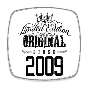 2009 limited edition - Square fridge magnet - white - Front