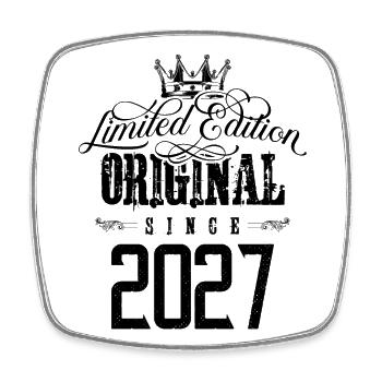 2027 limited edition - Square fridge magnet - white - Front