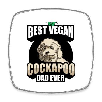 Cockapoo Papa | Dog breed Dogs Dog Gift Idea - Magnet carré - blanc - Devant