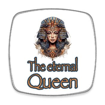 The Eternal Quenn Ägypten Königin Kleopatra - Viereckiger Kühlschrankmagnet - Weiß - Vorne