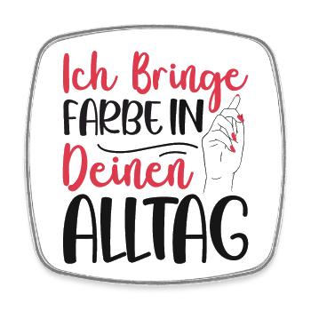 I Bring Paint Painter Dad Varnisher - Square fridge magnet - white - Front