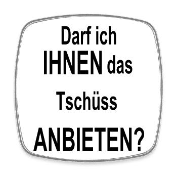 lustiger cooler Spruch lustige coole Sprüche Humor - Viereckiger Kühlschrankmagnet - Weiß - Vorne