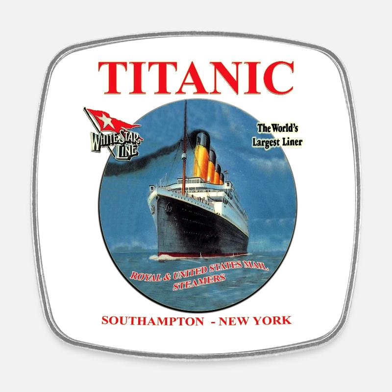 TITANIC CREATION Louis RUNEMBERG © Adagp - Magnet carré - blanc
